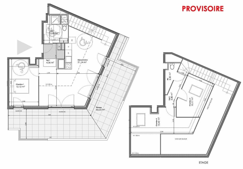Achat appartement à vendre 4 pièces 83 m² - La Seyne-sur-Mer