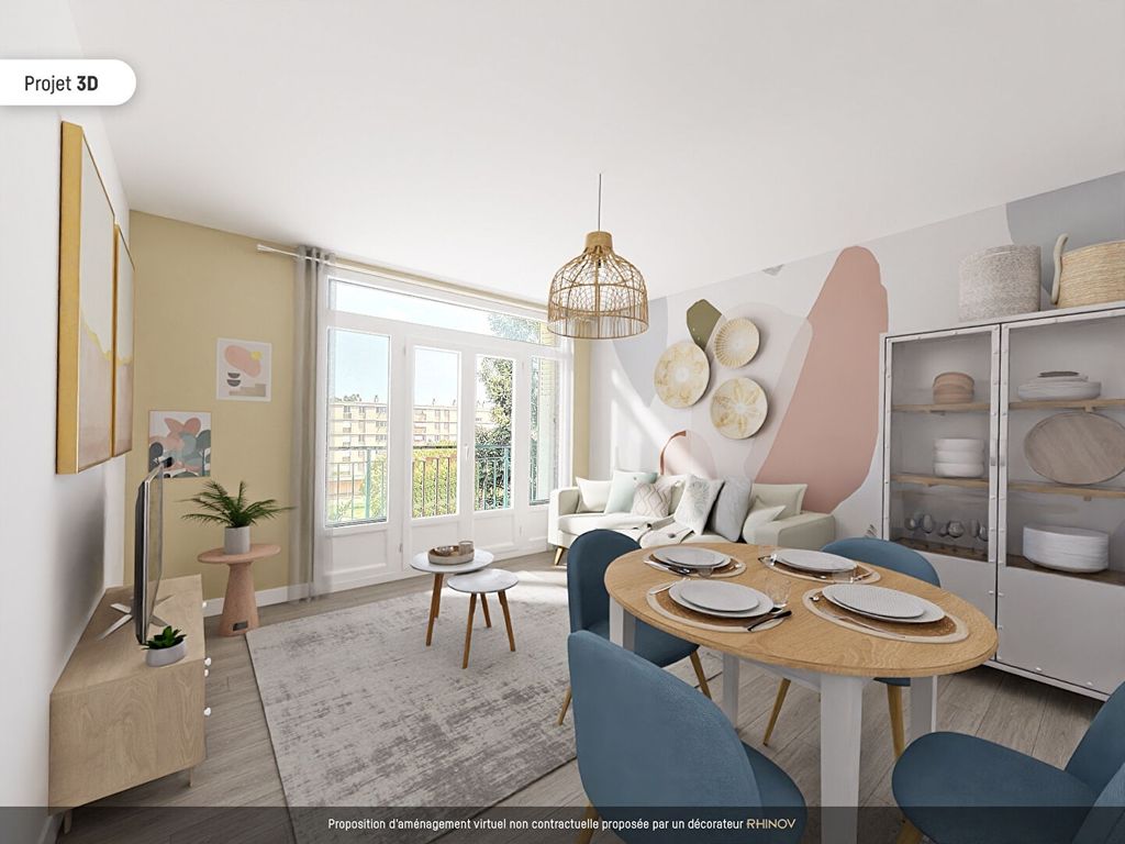 Achat appartement à vendre 3 pièces 59 m² - Vénissieux