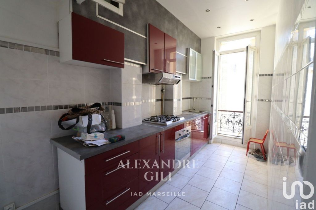Achat appartement à vendre 3 pièces 55 m² - Marseille 3ème arrondissement