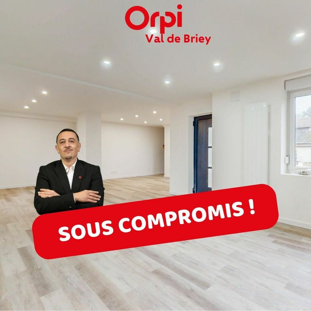 Achat maison à vendre 3 chambres 125 m² - Val de Briey