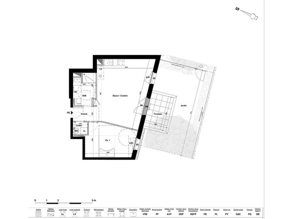 Achat appartement à vendre 2 pièces 47 m² - Saint-Nazaire