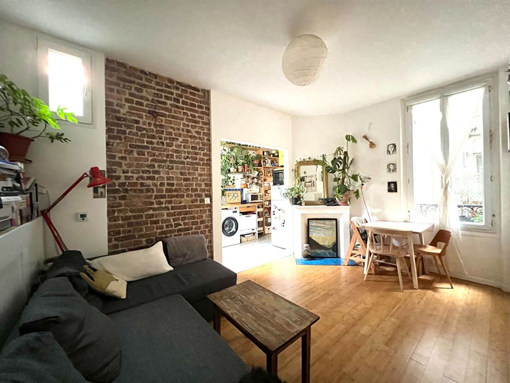 Achat appartement à vendre 2 pièces 35 m² - Paris 18ème arrondissement