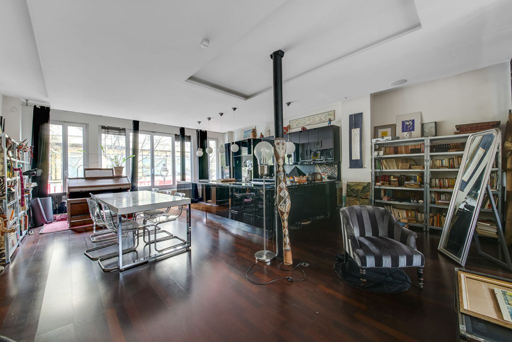 Achat loft à vendre 4 pièces 121 m² - Paris 10ème arrondissement