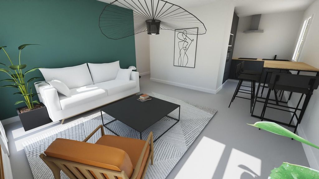Achat appartement à vendre 2 pièces 53 m² - Marseille 2ème arrondissement