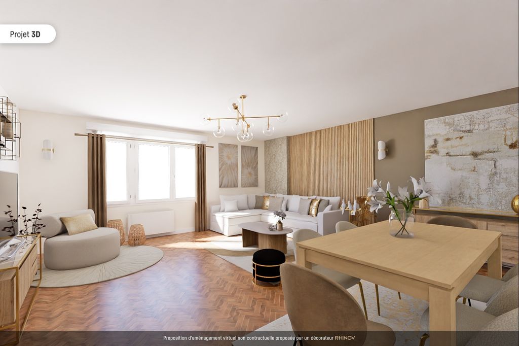 Achat appartement à vendre 5 pièces 118 m² - Lyon 3ème arrondissement