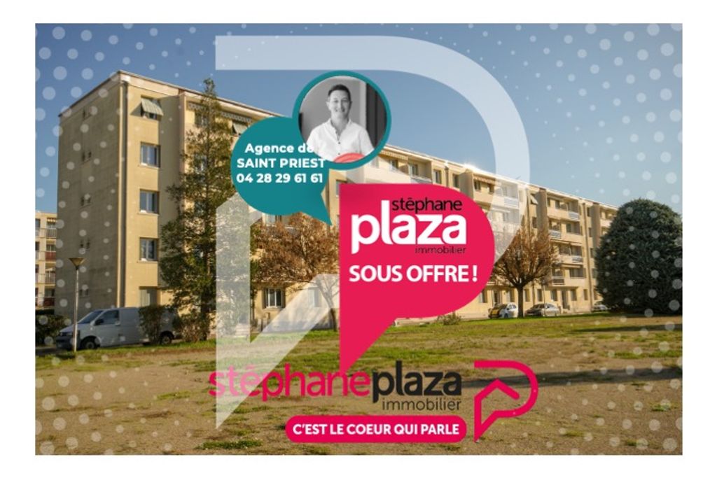 Achat appartement à vendre 4 pièces 81 m² - Saint-Priest