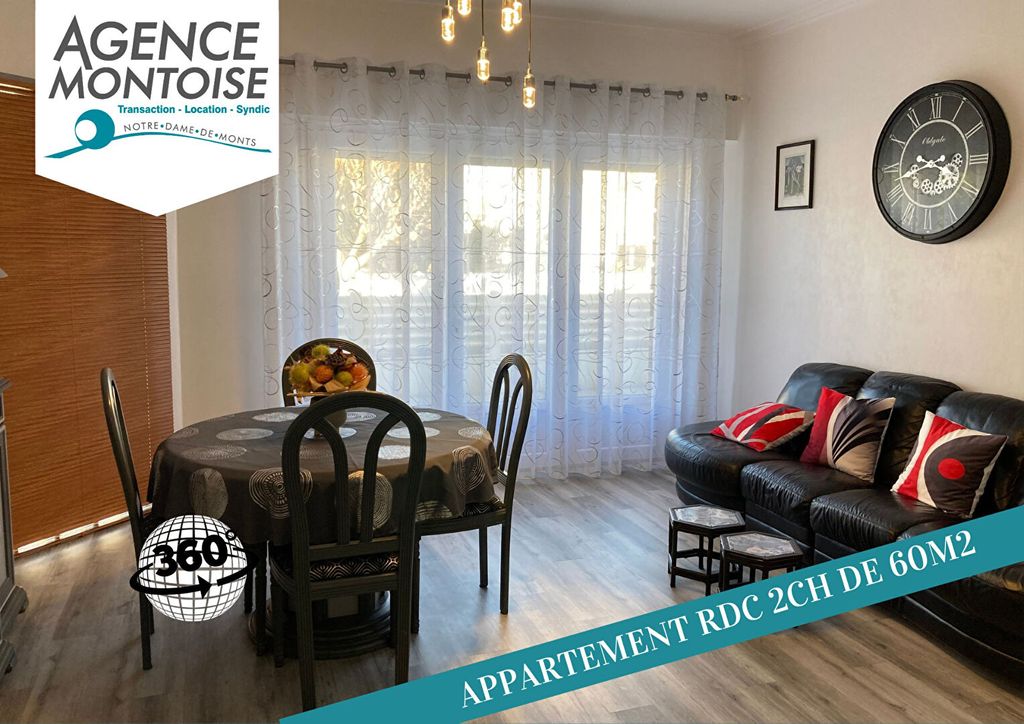 Achat appartement à vendre 3 pièces 60 m² - Notre-Dame-de-Monts