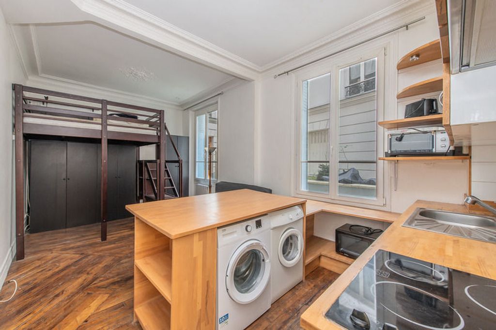 Achat studio à vendre 28 m² - Paris 18ème arrondissement