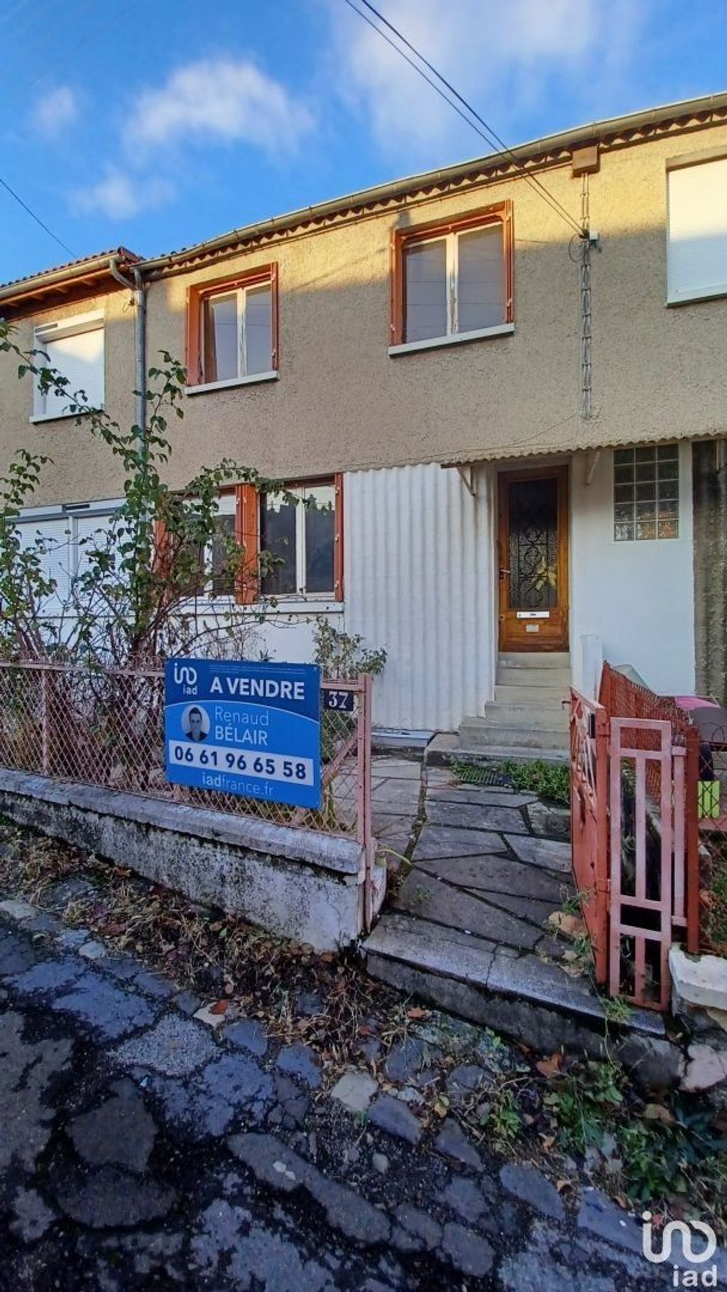 Achat maison à vendre 3 chambres 75 m² - Clermont-Ferrand