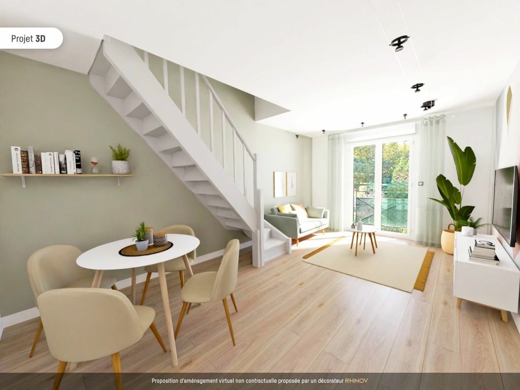 Achat duplex à vendre 3 pièces 56 m² - Saint-Médard-en-Jalles