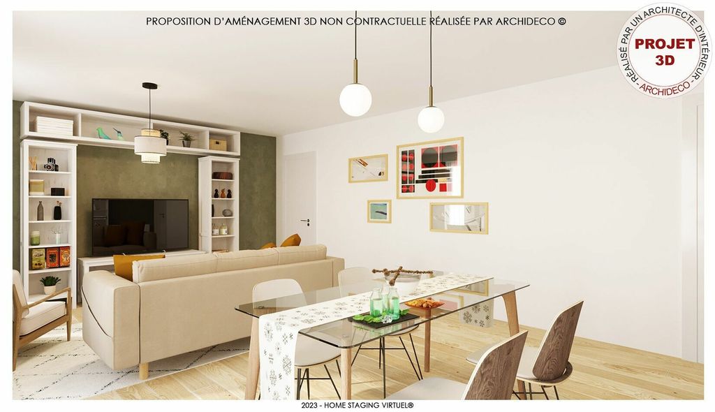 Achat appartement à vendre 4 pièces 89 m² - Joué-lès-Tours
