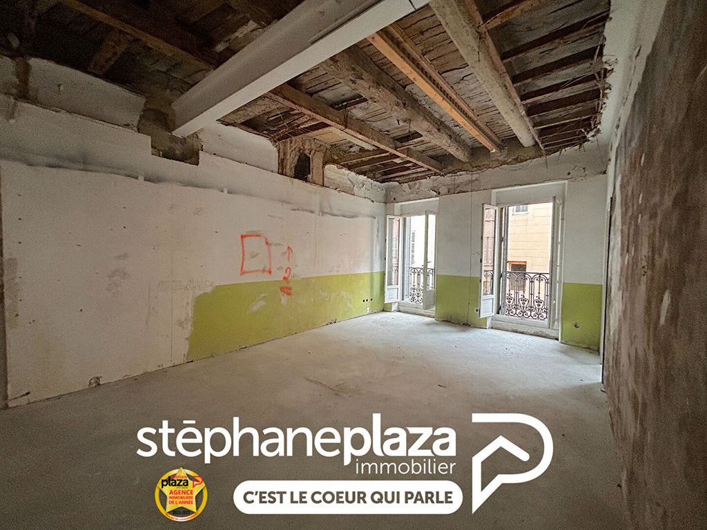 Achat appartement à vendre 3 pièces 56 m² - Marseille 1er arrondissement