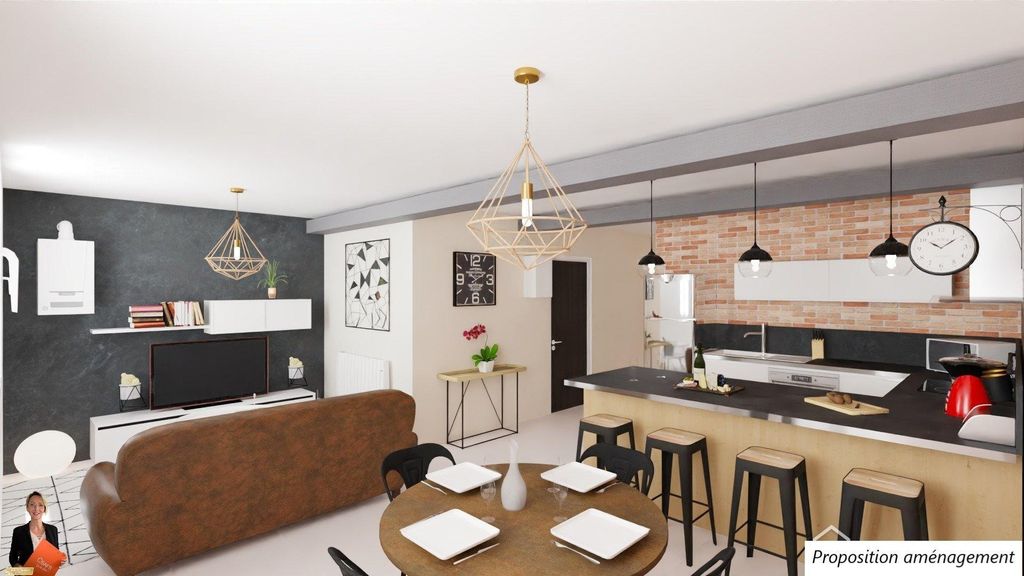 Achat appartement à vendre 4 pièces 67 m² - Montbrison