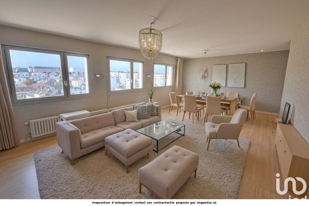 Achat appartement à vendre 4 pièces 109 m² - Troyes