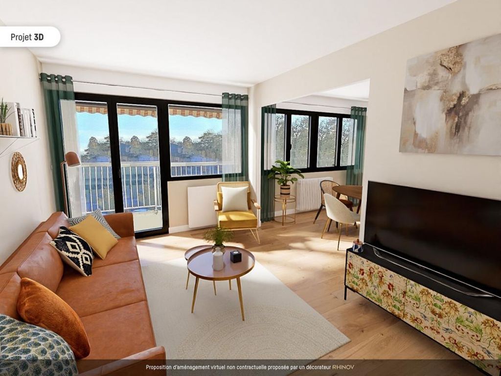 Achat appartement à vendre 3 pièces 70 m² - Sainte-Foy-lès-Lyon