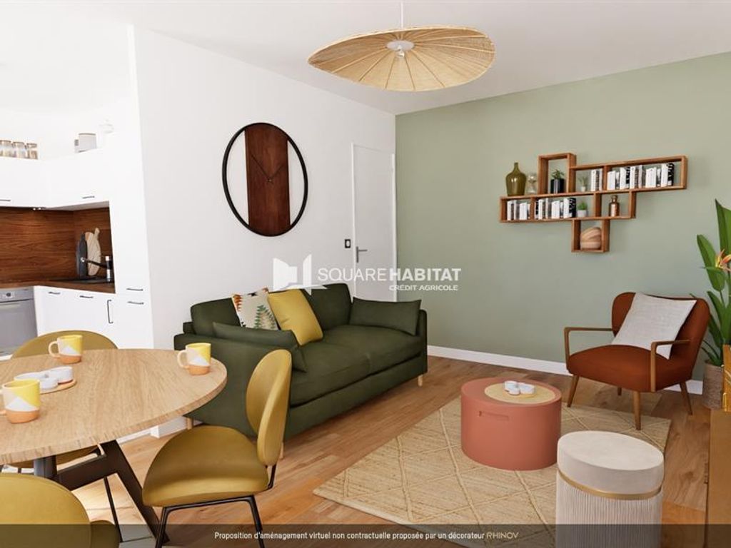Achat appartement à vendre 2 pièces 48 m² - Boulogne-sur-Mer