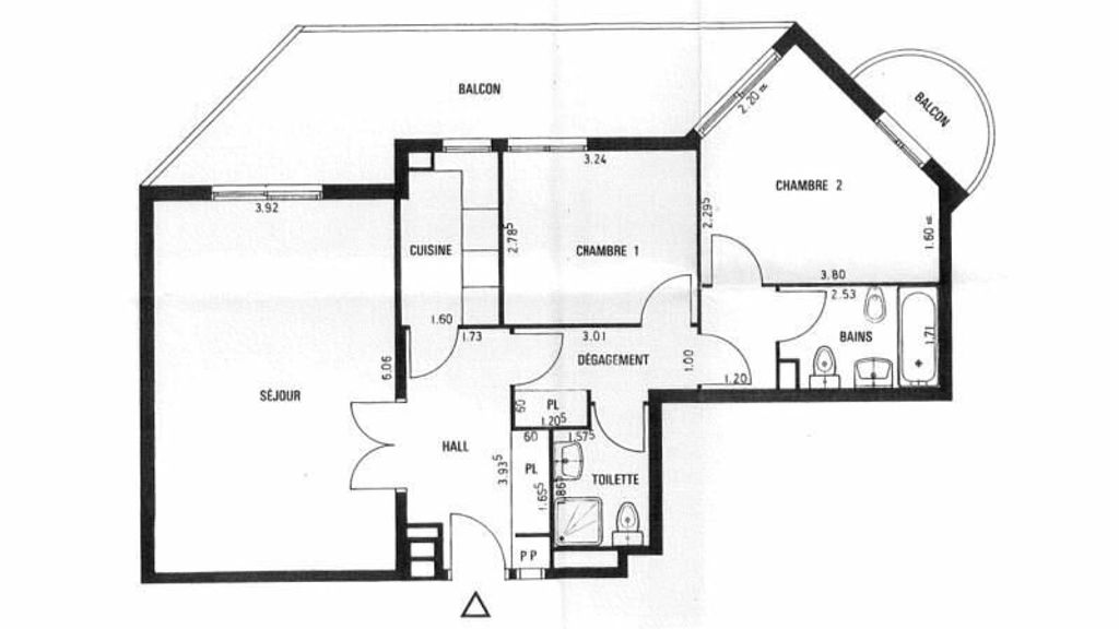 Achat appartement à vendre 3 pièces 68 m² - Nice