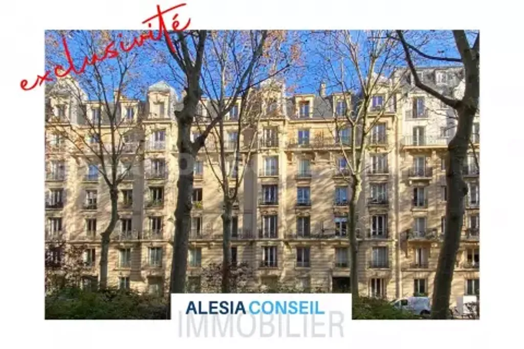 Achat appartement à vendre 4 pièces 79 m² - Paris 14ème arrondissement