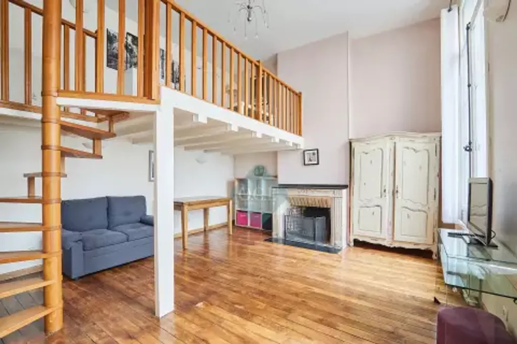 Achat duplex à vendre 2 pièces 47 m² - Paris 4ème arrondissement