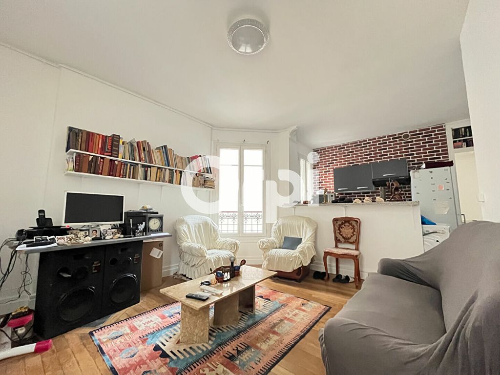 Achat appartement à vendre 3 pièces 50 m² - Paris 18ème arrondissement