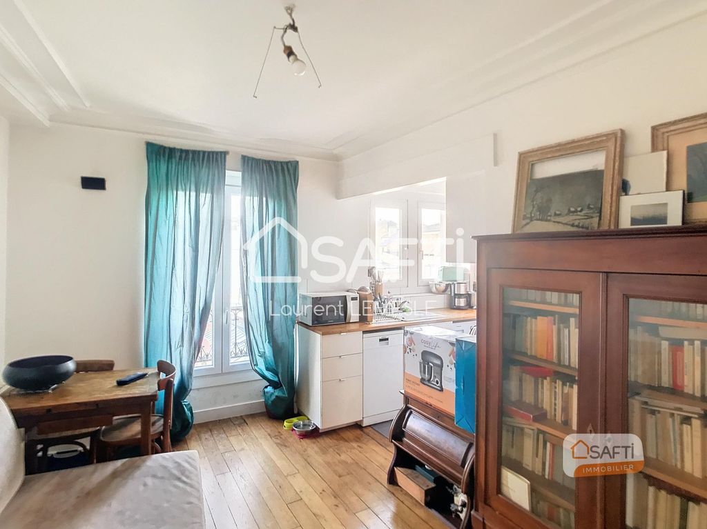 Achat appartement à vendre 3 pièces 48 m² - Paris 19ème arrondissement