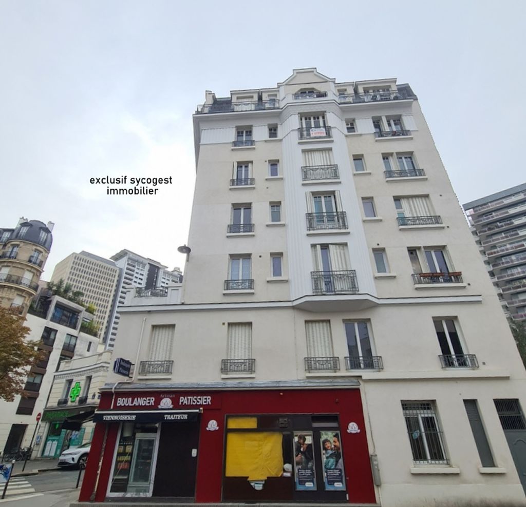 Achat studio à vendre 16 m² - Paris 15ème arrondissement