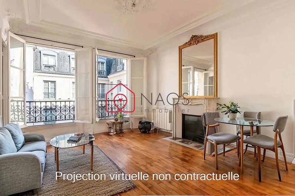 Achat appartement à vendre 3 pièces 64 m² - Paris 14ème arrondissement