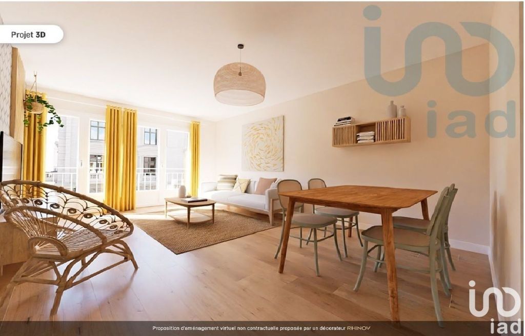 Achat appartement à vendre 3 pièces 68 m² - Paris 15ème arrondissement