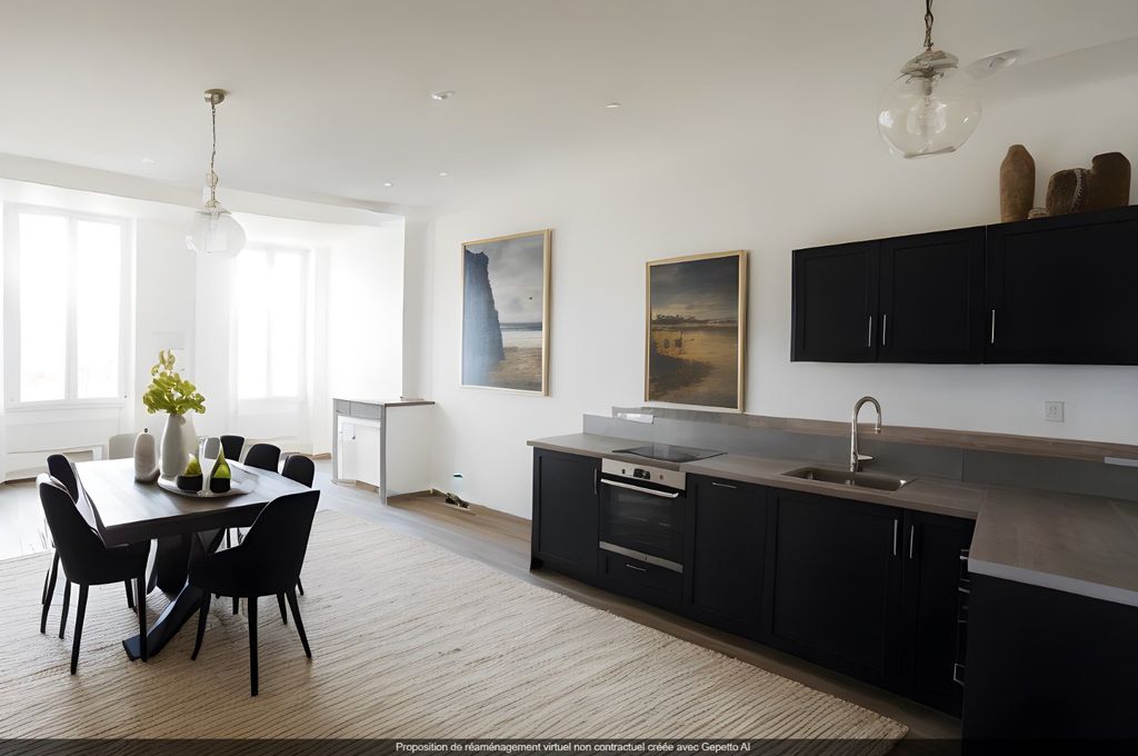 Achat appartement à vendre 3 pièces 54 m² - Marseille 1er arrondissement