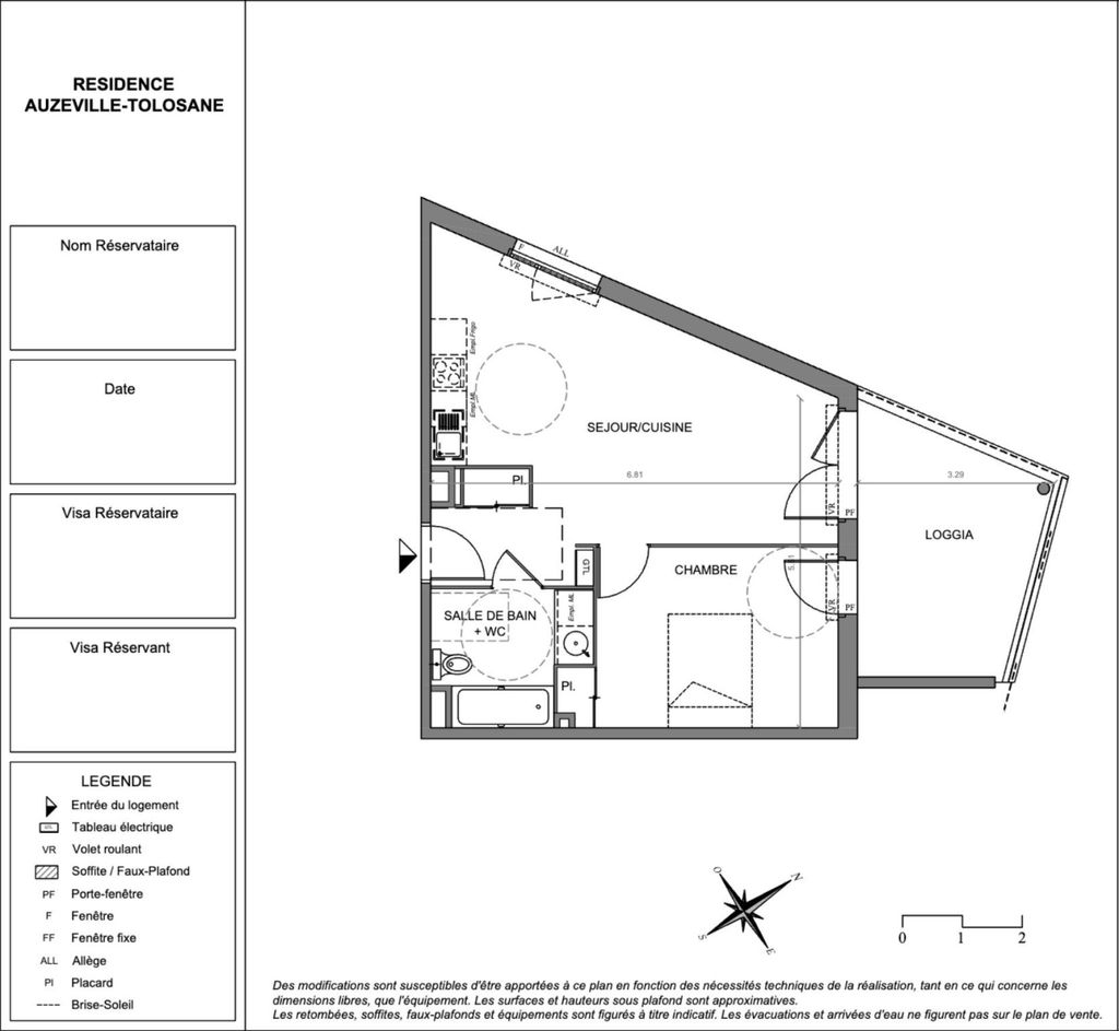 Achat appartement 2 pièce(s) Auzeville-Tolosane