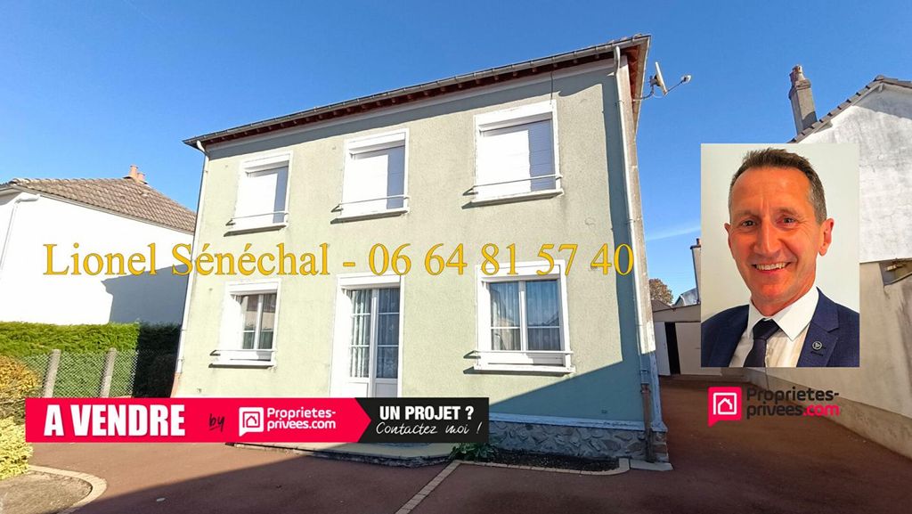 Achat maison à vendre 4 chambres 100 m² - Écommoy