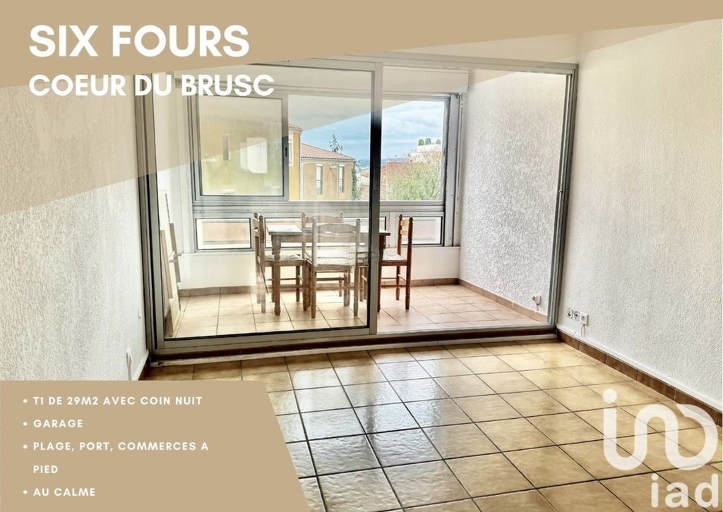 Achat appartement à vendre 2 pièces 29 m² - Six-Fours-les-Plages
