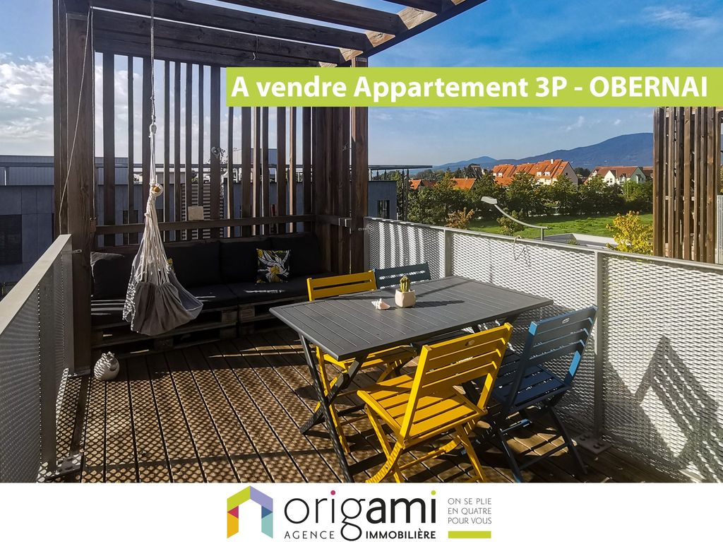 Achat appartement à vendre 3 pièces 64 m² - Obernai