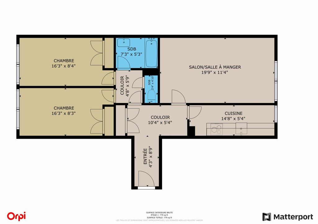 Achat appartement à vendre 3 pièces 68 m² - Montrouge