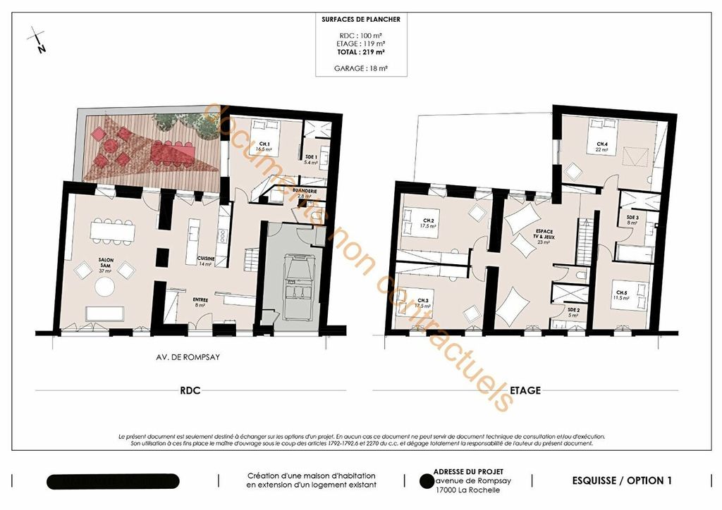 Achat maison à vendre 4 chambres 212 m² - La Rochelle