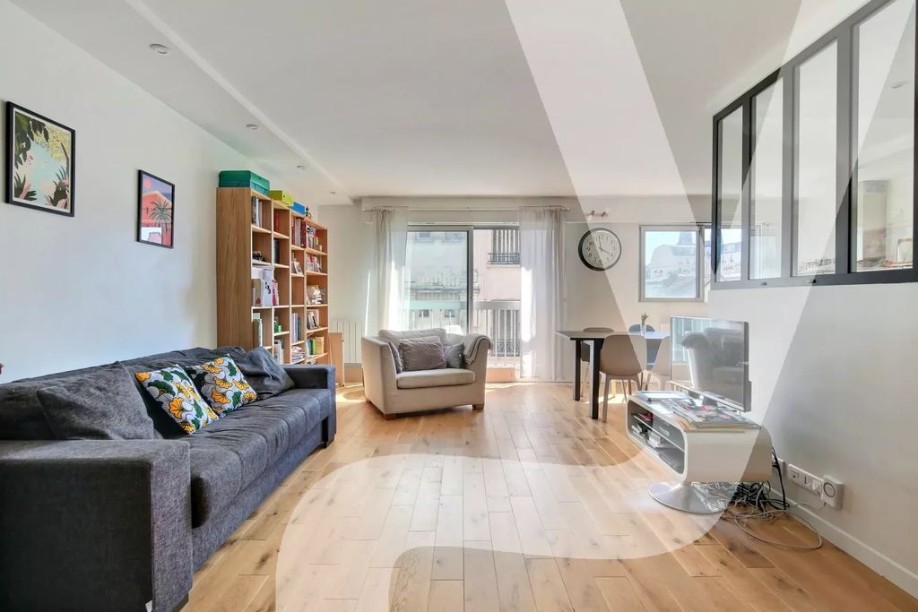 Achat appartement à vendre 3 pièces 74 m² - Paris 19ème arrondissement