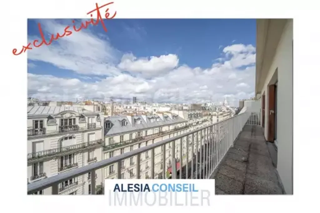 Achat appartement à vendre 3 pièces 60 m² - Paris 14ème arrondissement