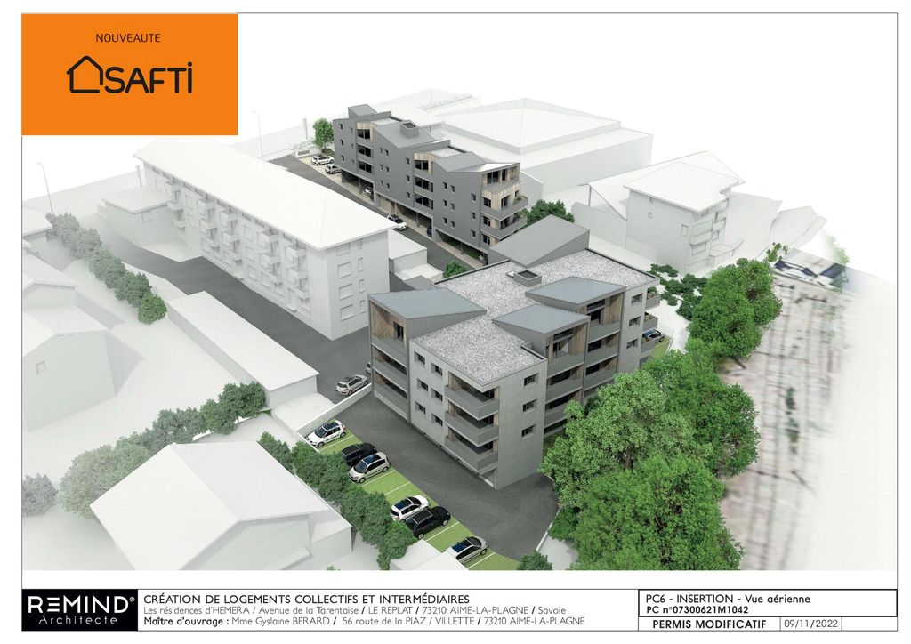 Achat appartement à vendre 2 pièces 42 m² - Aime-la-Plagne