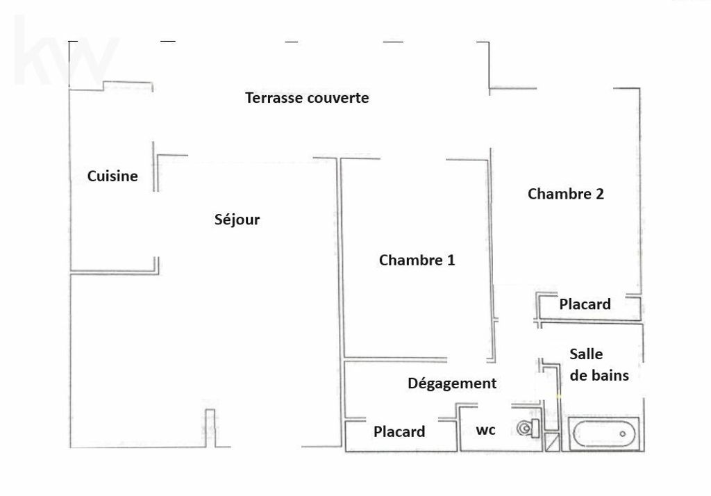 Achat appartement 3 pièce(s) Cavalaire-sur-Mer