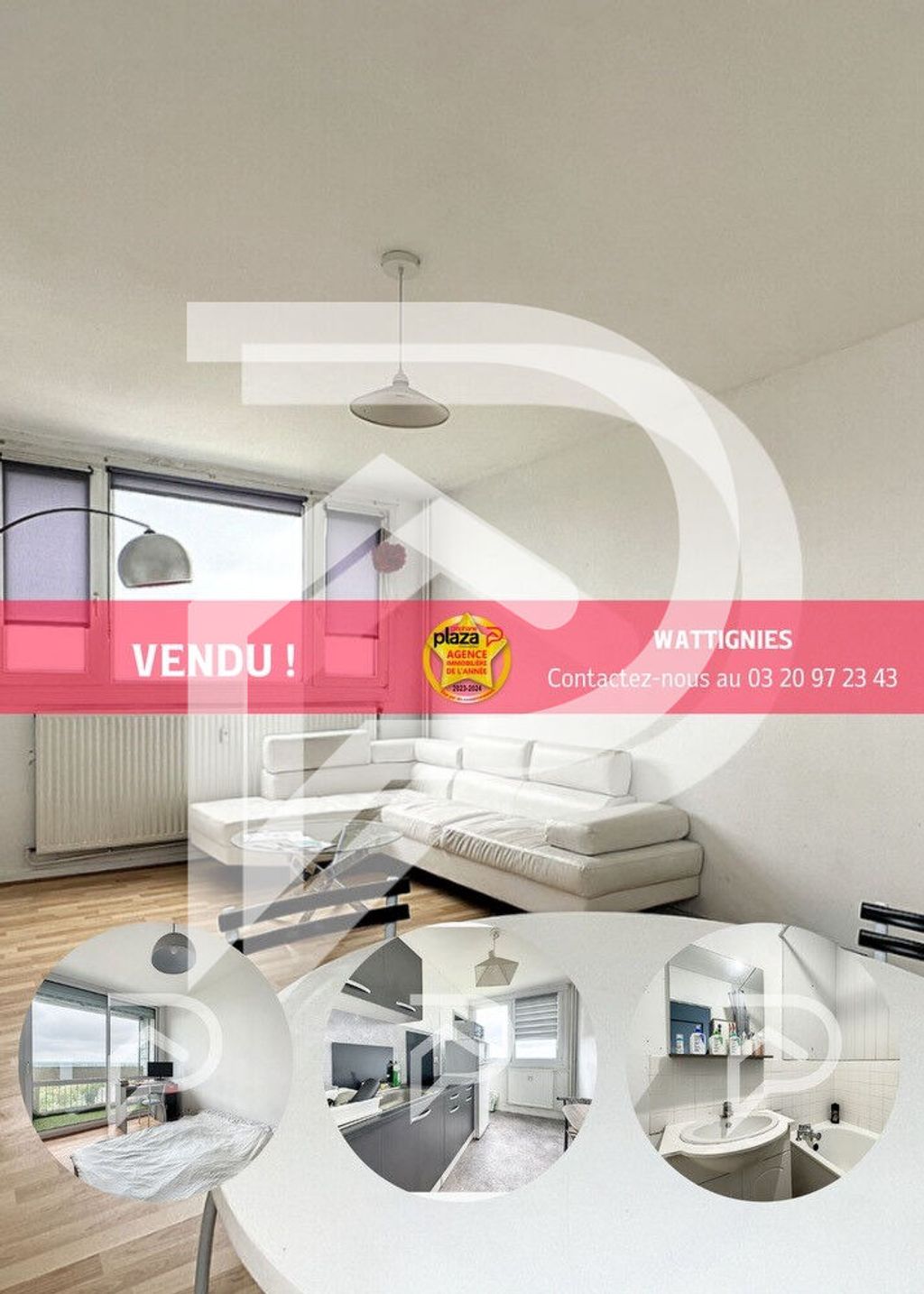 Achat appartement à vendre 2 pièces 52 m² - Wattignies