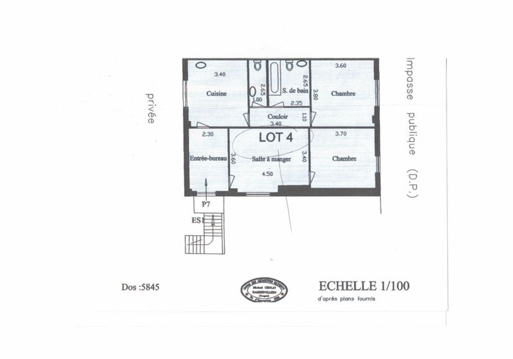 Achat appartement 4 pièce(s) Lunéville