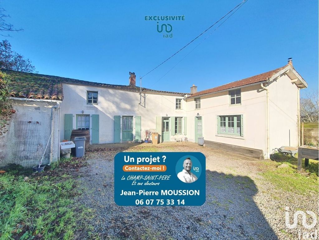 Achat maison à vendre 1 chambre 107 m² - Mareuil-sur-Lay-Dissais