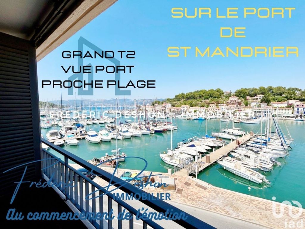 Achat appartement à vendre 2 pièces 56 m² - Saint-Mandrier-sur-Mer