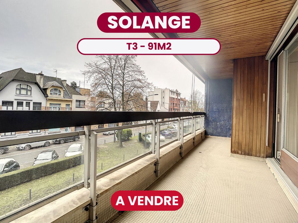 Achat appartement à vendre 3 pièces 91 m² - Marcq-en-Barœul