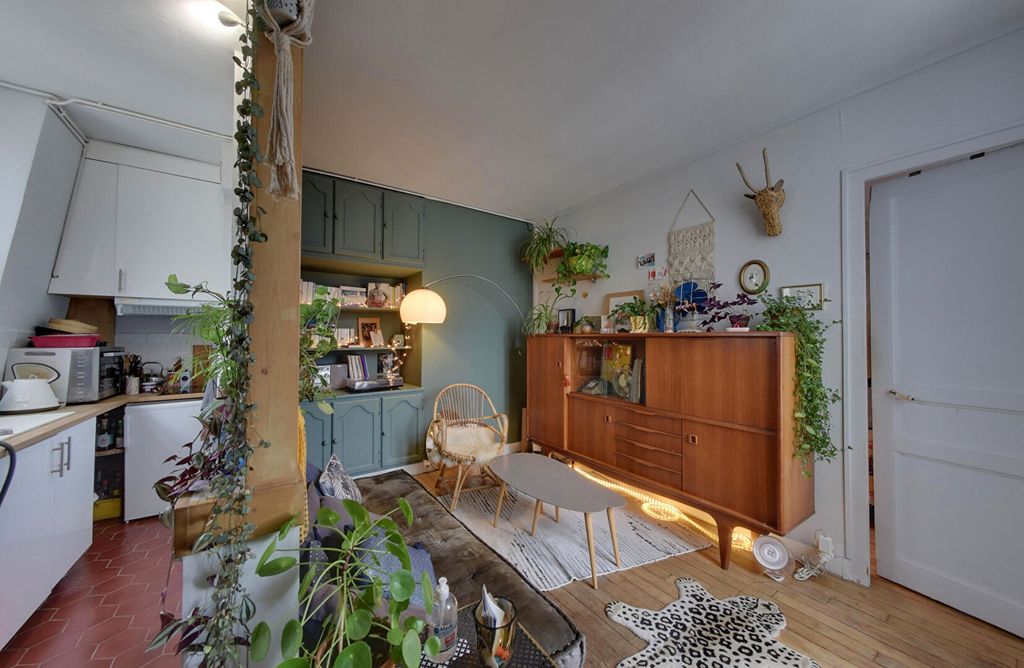 Achat appartement à vendre 2 pièces 30 m² - Paris 20ème arrondissement