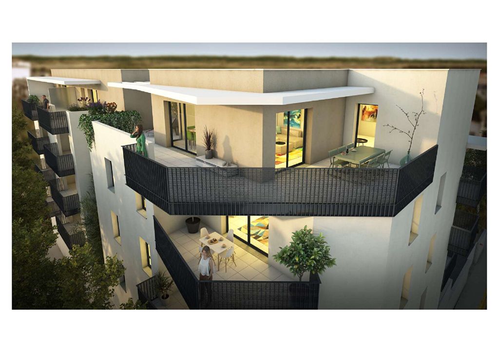 Achat appartement à vendre 4 pièces 89 m² - Narbonne
