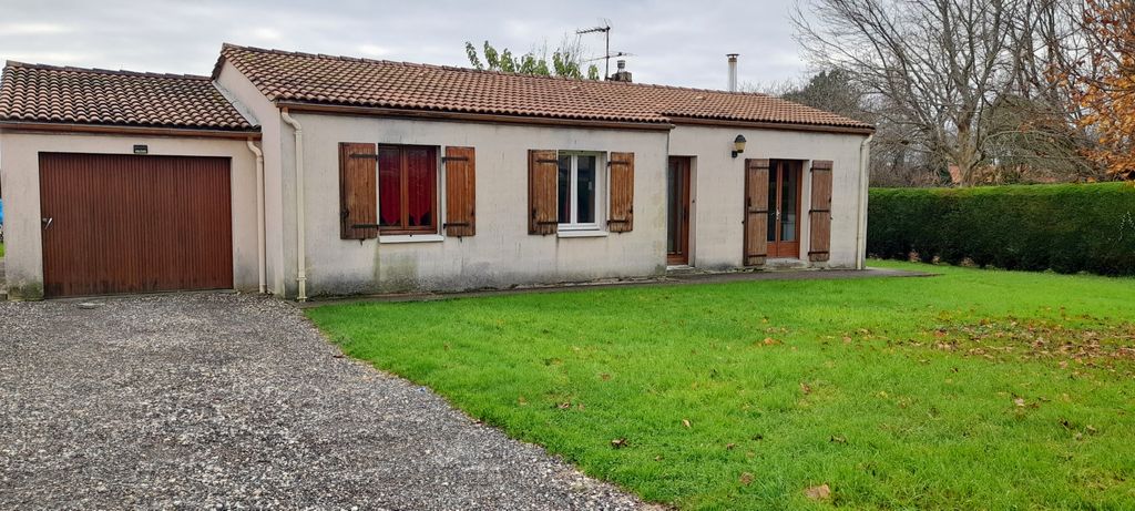 Achat maison à vendre 3 chambres 90 m² - Saint-Martial-de-Mirambeau