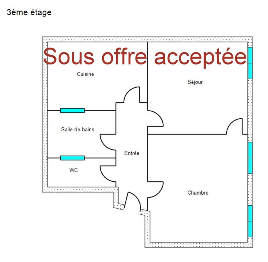 Achat appartement à vendre 2 pièces 50 m² - Pau