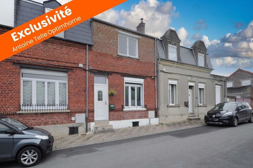 Achat maison à vendre 3 chambres 84 m² - Le Cateau-Cambrésis