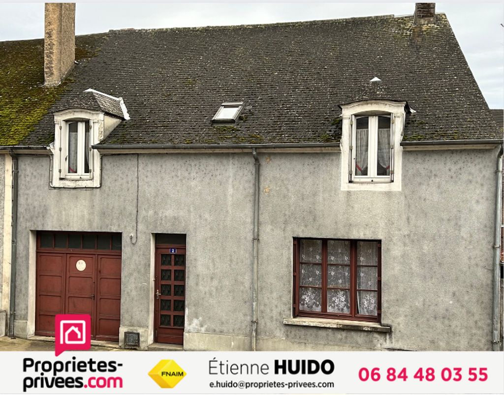 Achat maison à vendre 3 chambres 95 m² - Châteauneuf-sur-Cher